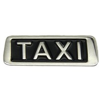 Godert.me Taxi Pin silber