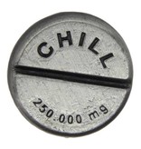 GODERT.ME Chill pill Pin silber