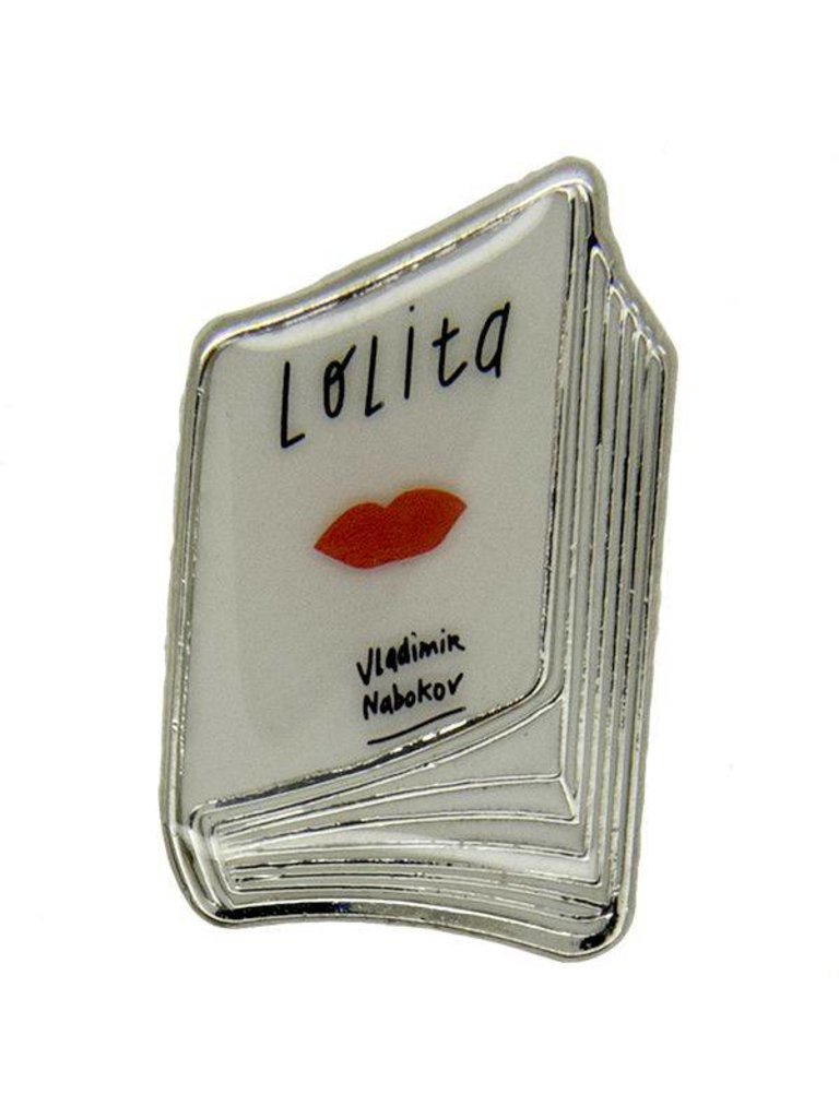 GODERT.ME Book lolita pin silver
