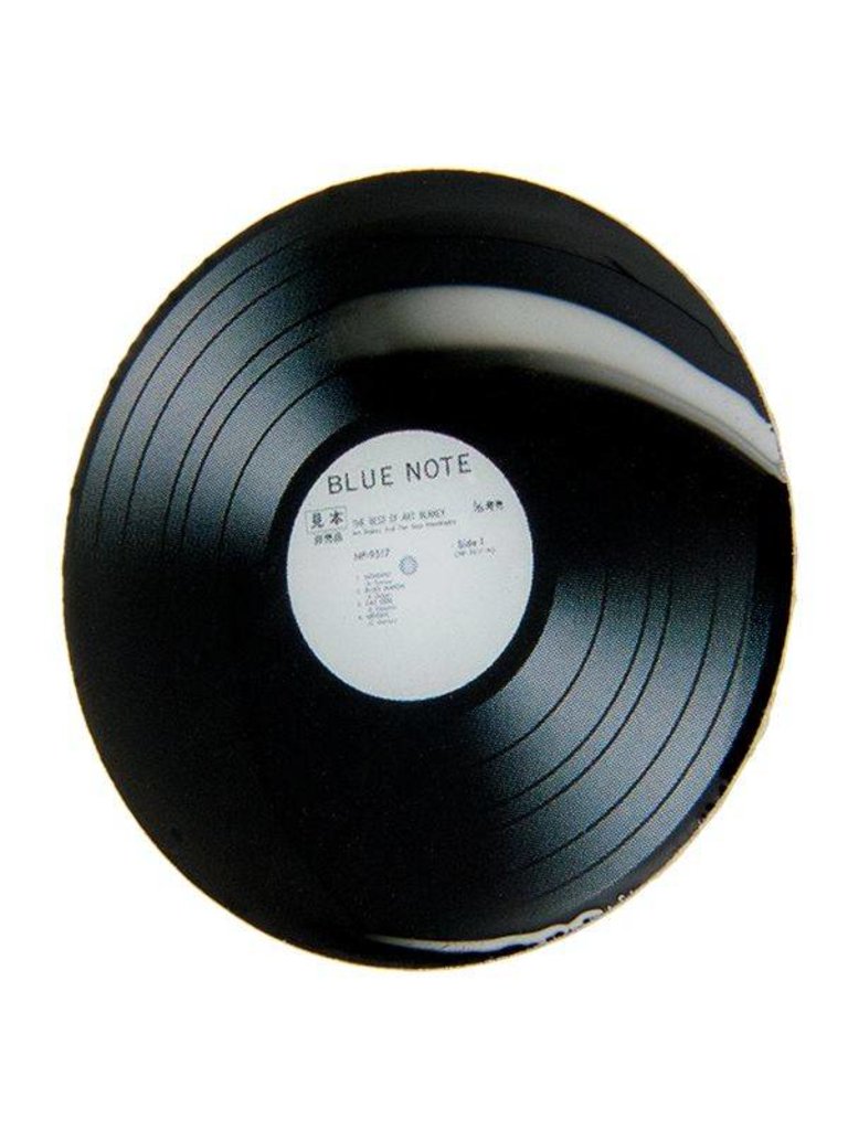 GODERT.ME Blue note record print Pin gold