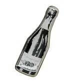 GODERT.ME Champagne bottle print Pin silber