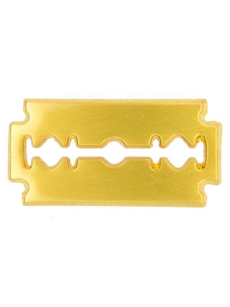 GODERT.ME Razor blade Pin gold