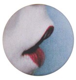 GODERT.ME Red lips badge blauw