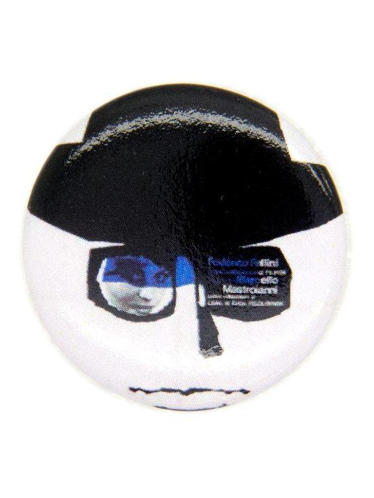 GODERT.ME Fellini badge wit