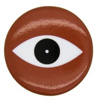 Godert.me Eye badge red