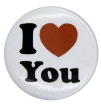 Godert.me I love you badge white