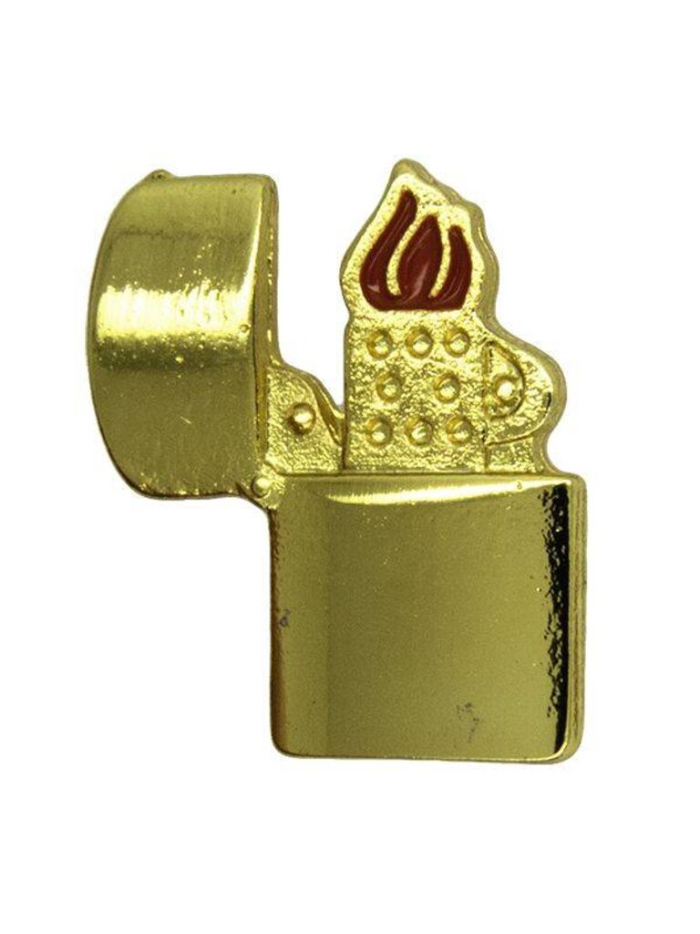 GODERT.ME Zippo pin goud