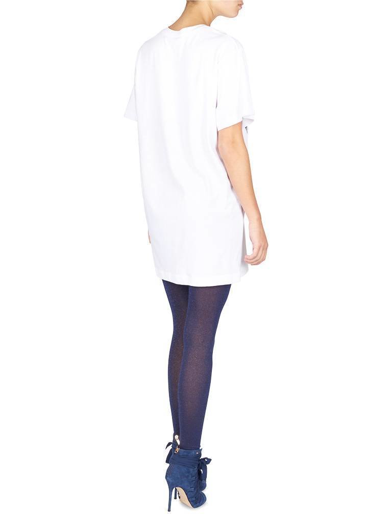 Elisabetta Franchi Glitter Leggings blue