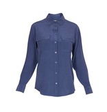 Equipment Signature blouse donkerblauw