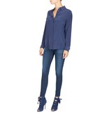 Equipment Signature blouse donkerblauw