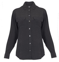 Equipment Signature blouse black