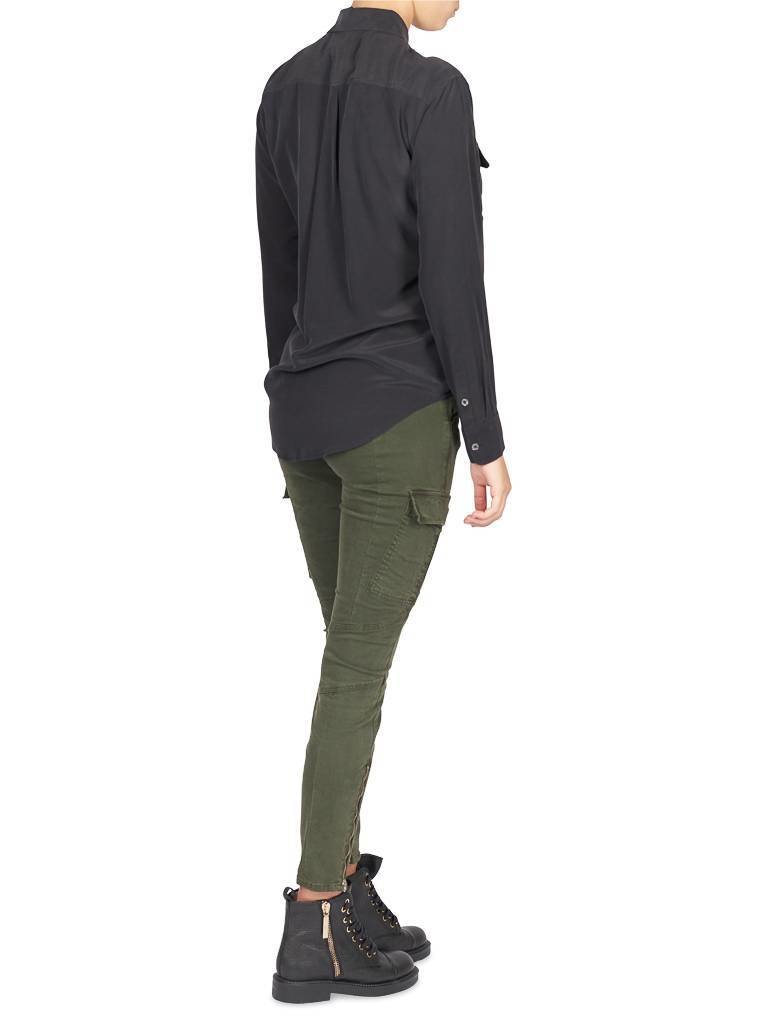 Equipment Signature blouse zwart