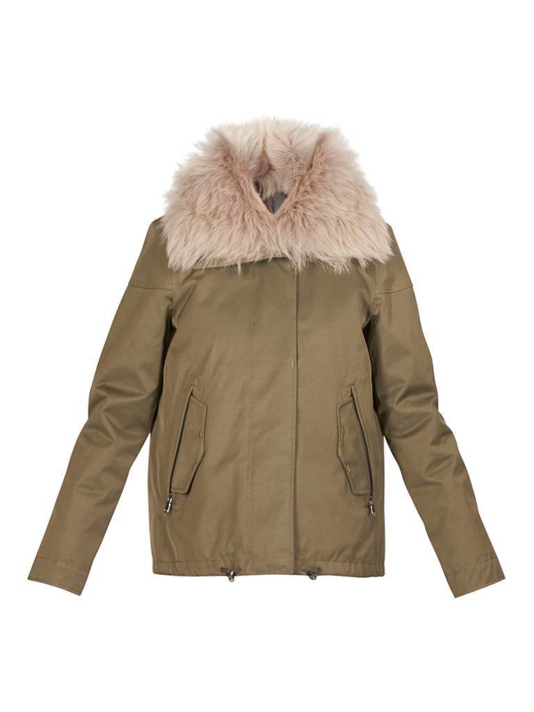 G-Lab Bellevue jas olijf