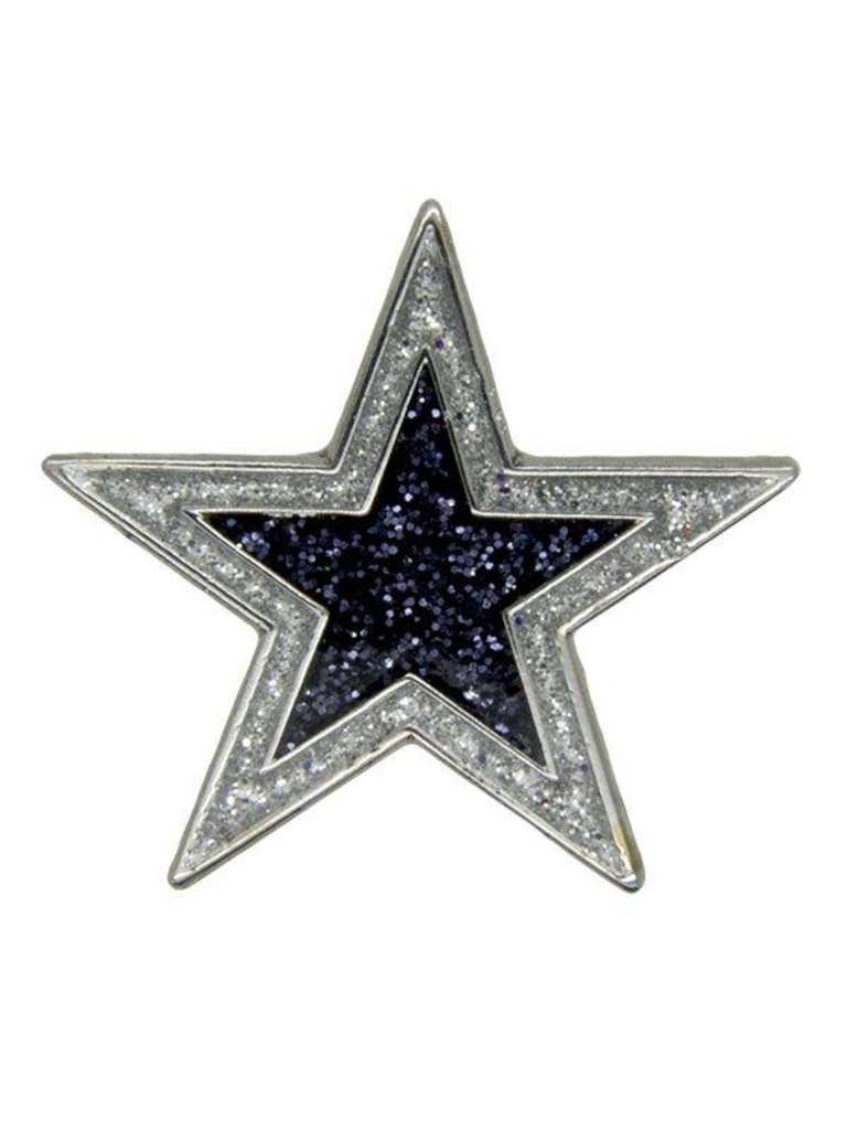 GODERT.ME Star Pin Silberglitter