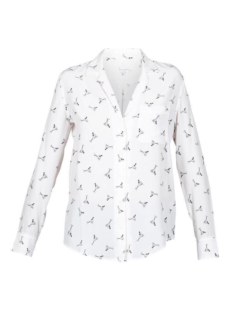 Equipment Keira blouse wit