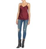 Goldhawk Floral lace top bordeaux
