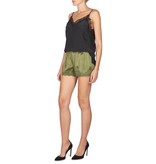 Goldhawk Blumenspitze Shorts oliv