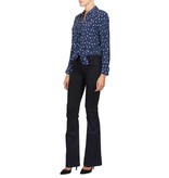 J Brand Maria flare jeans black