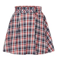 Elisabetta Franchi Skirt checkered red-white-blue