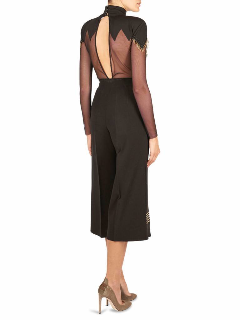 Elisabetta Franchi black culotte