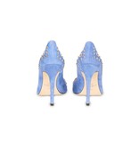 Elisabetta Franchi Pumps mit Nieten blau