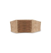 Elisabetta Franchi Belt with lace Army Green