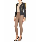 Elisabetta Franchi Skinny pantalon legergroen