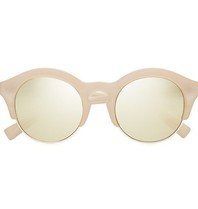 Le Specs Self Portrait Edition five zonnebril oud roze