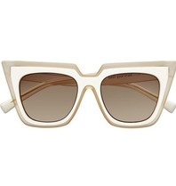 Le Specs Self Portrait Edition one sunglasses matte white