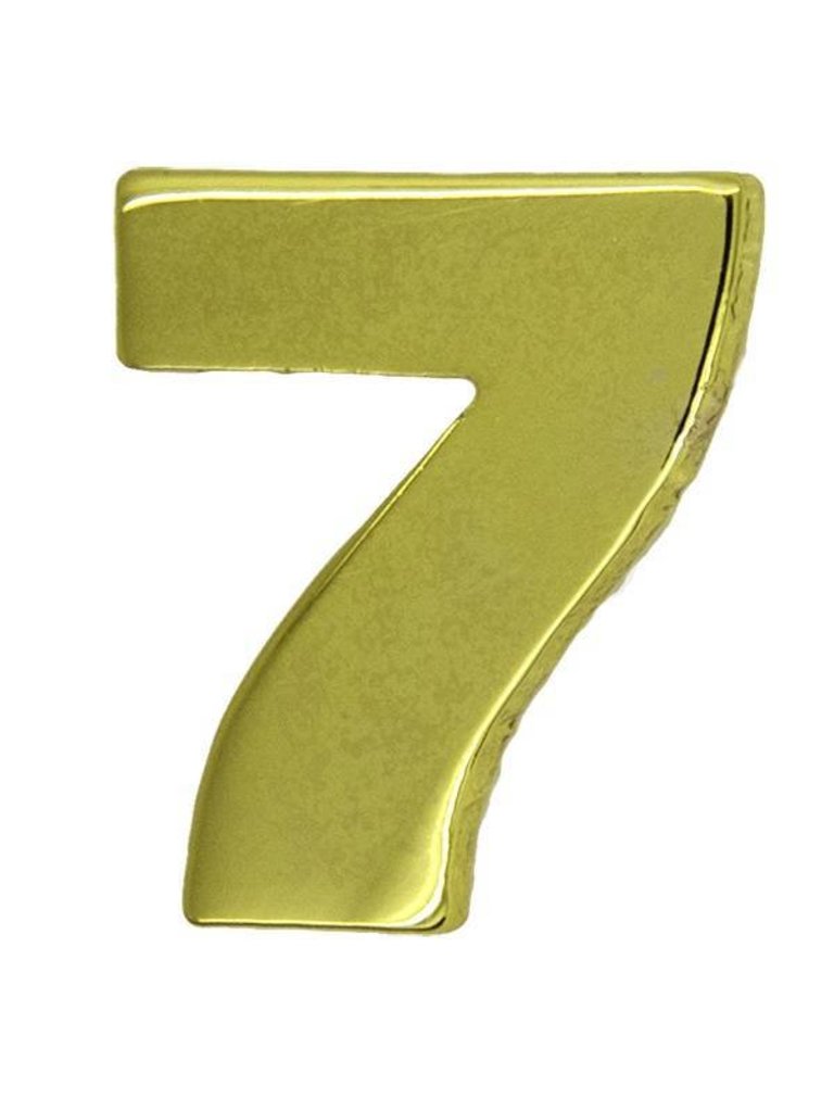 Godert.me Number seven gold Pin