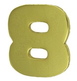 Godert.me Number eight pin goud