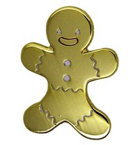 Godert.me Ginger cookie gold Pin