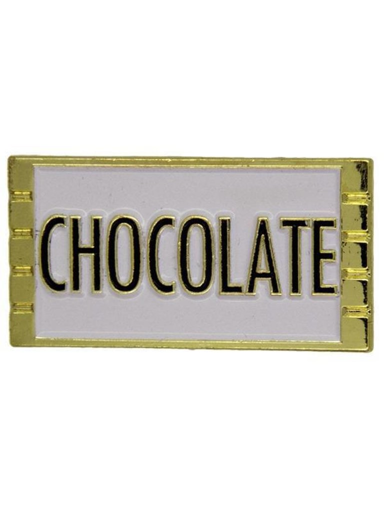 Godert.me Chocolate bar gold Pin