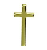 Godert.me Cross pin gold