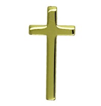 Godert.me Cross gold Pin