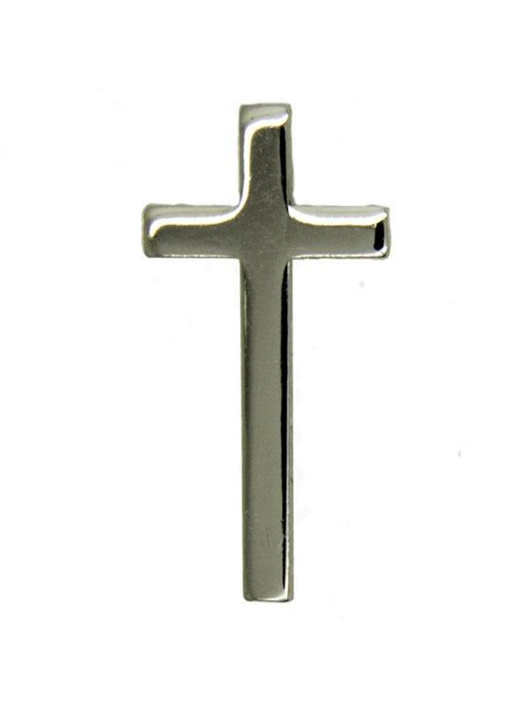 Godert.me Cross Pin silber
