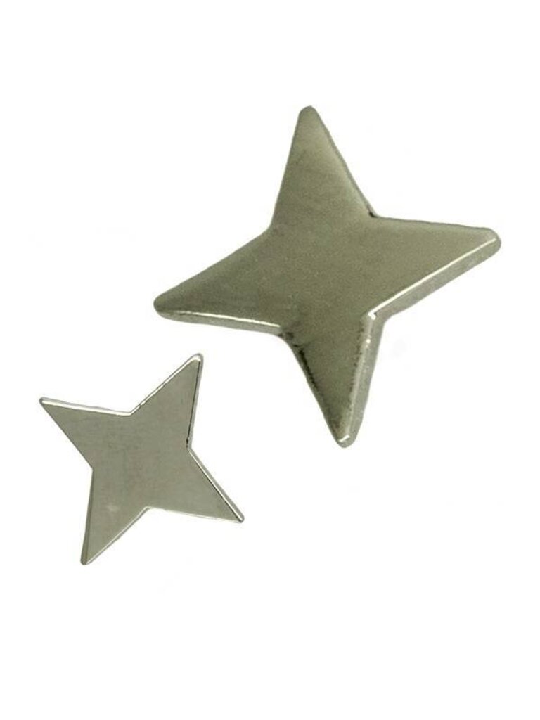 Godert.me 2 Stars small pin zilver