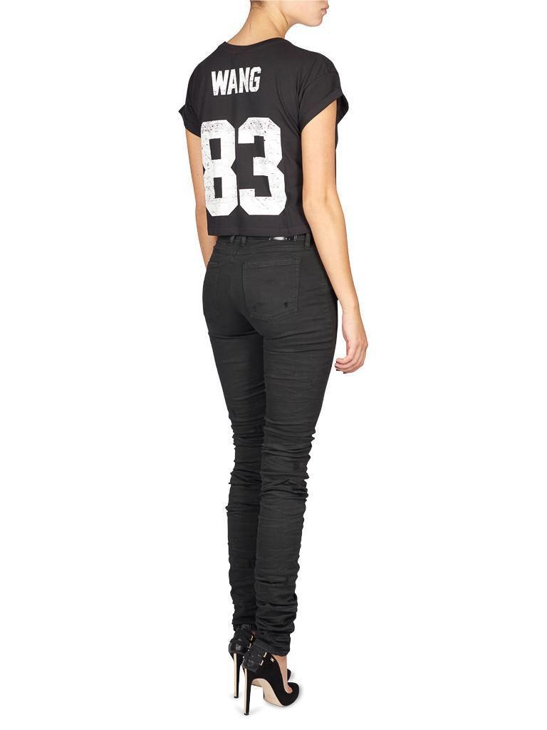 Les (Art) ISTS Wang 83 crop top black