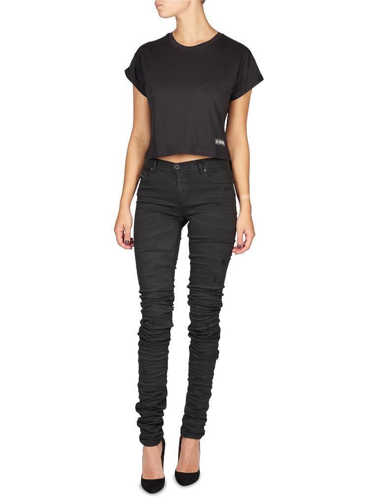 Les (Art) ISTS Wang 83 crop top black