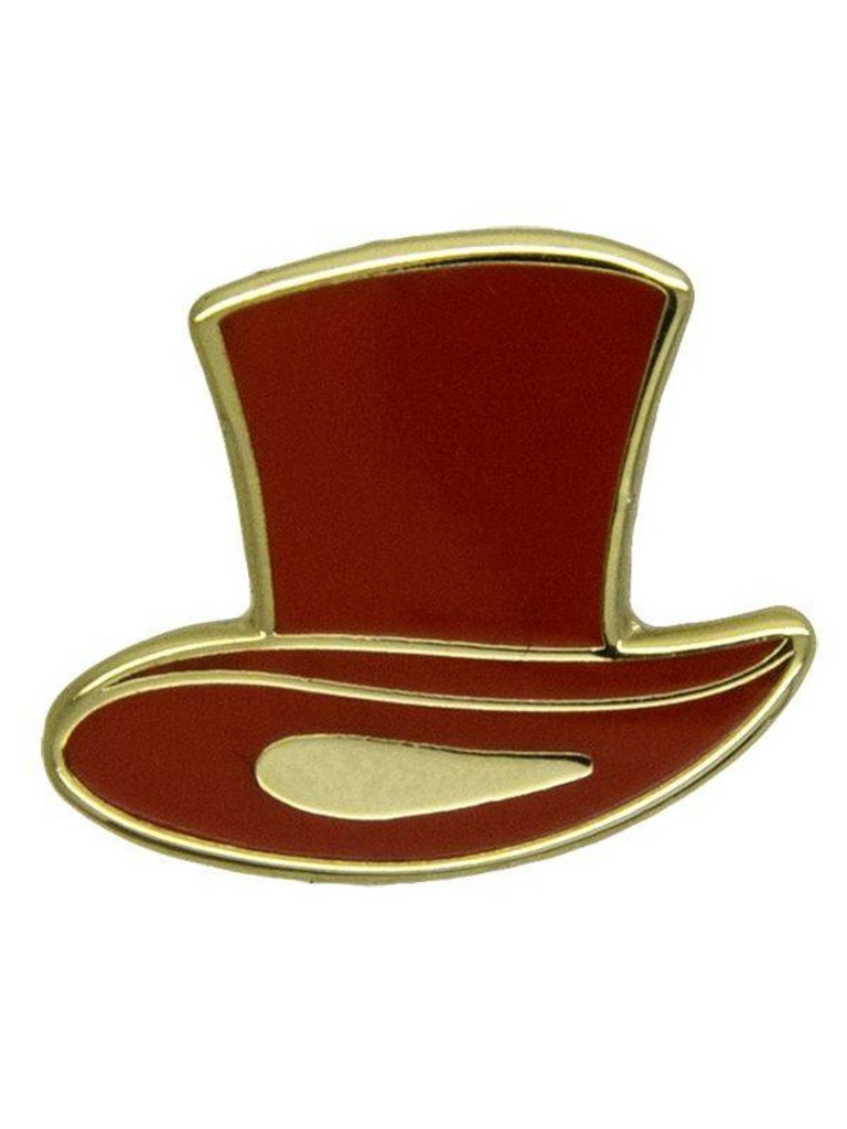 Godert.me Red Hat pin small goud