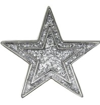 Godert.me Star glitter Pin silber