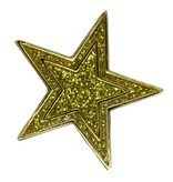 Godert.me Star glitter gold Pin