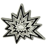 Godert.me Bang! Pin silber