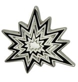 Godert.me Bang! pin silver