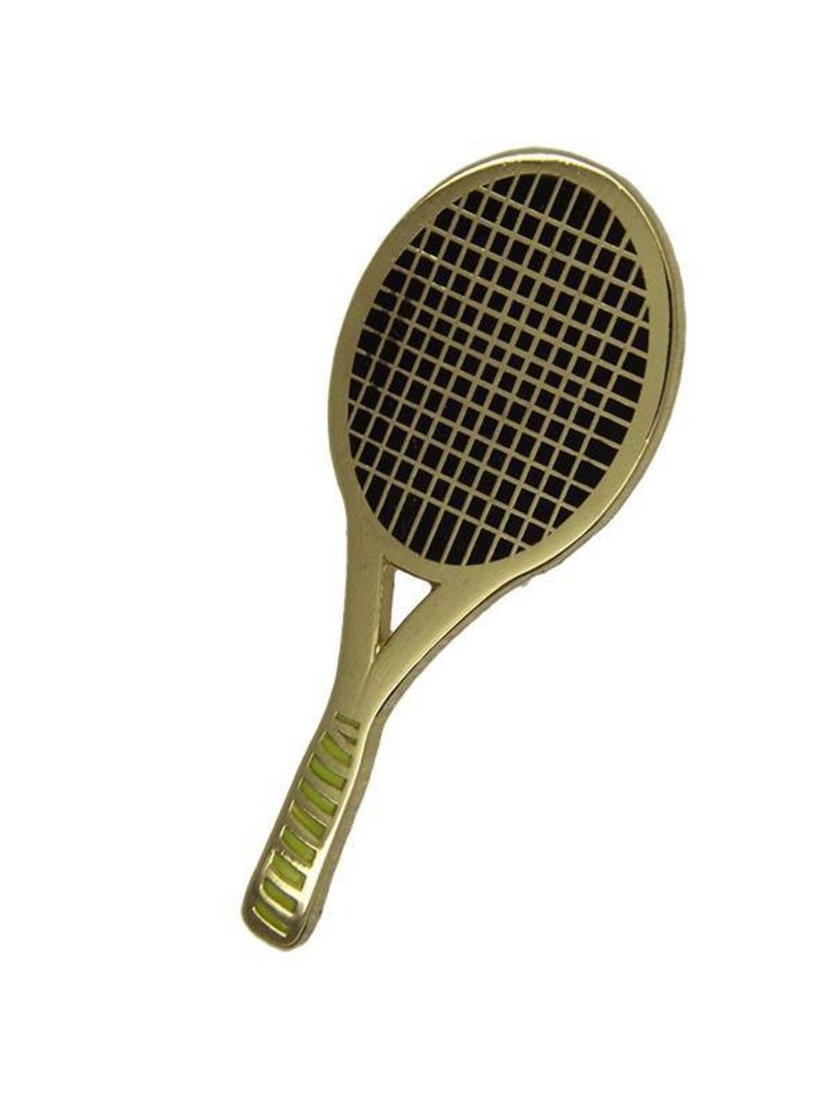 Godert.me Tennisracket pin gold