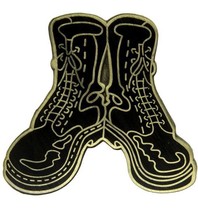 Godert.me Dr Martens gold Pin