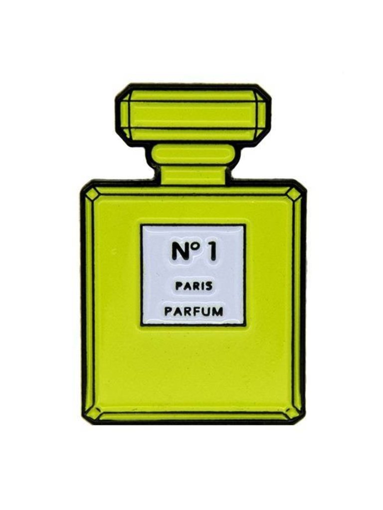 Godert.me Perfume pin geel