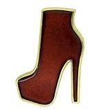 Godert.me High heel boot pin goud
