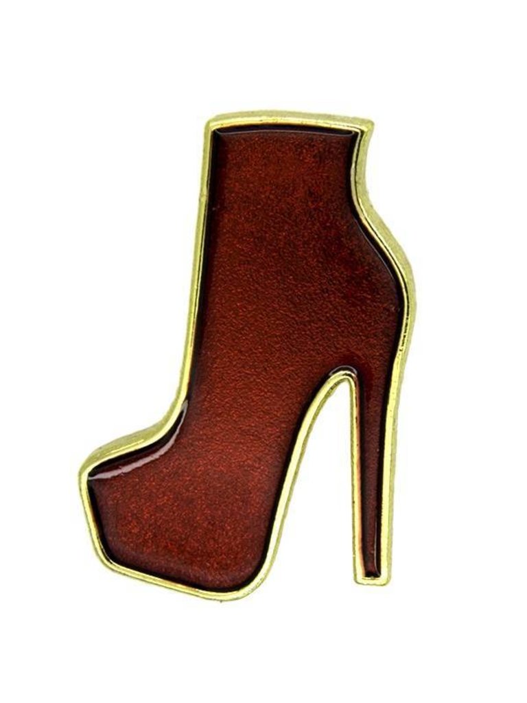 Godert.me High heel boot gold Pin