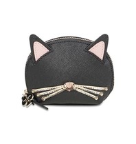 Kate Spade Jazz-Sachen oben Brieftasche schwarze Katze